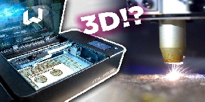 What is a 3D Laser Cutter?  Full Spectrum Muse 3D Review