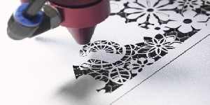 100 Watt Laser Cutter Makes Paper Wedding Invitation